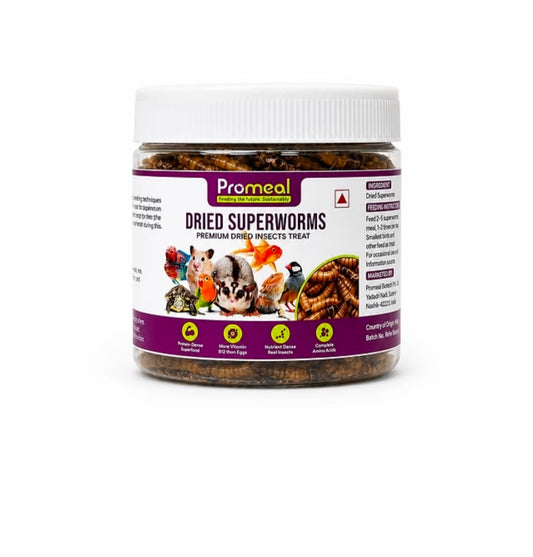 Dried Super Worms 30g