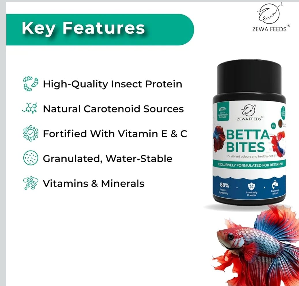 Betta Bites- Zewa Feeds