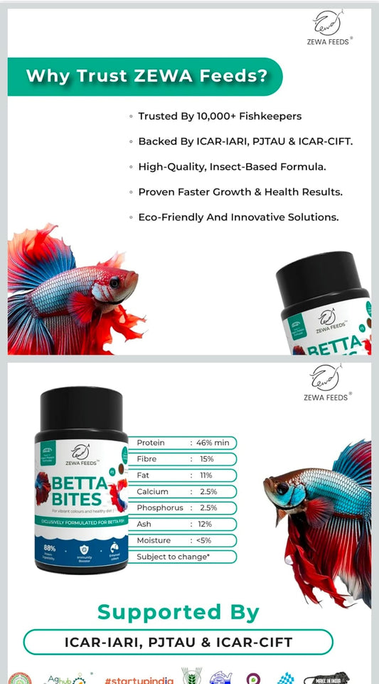 Betta Bites- Zewa Feeds