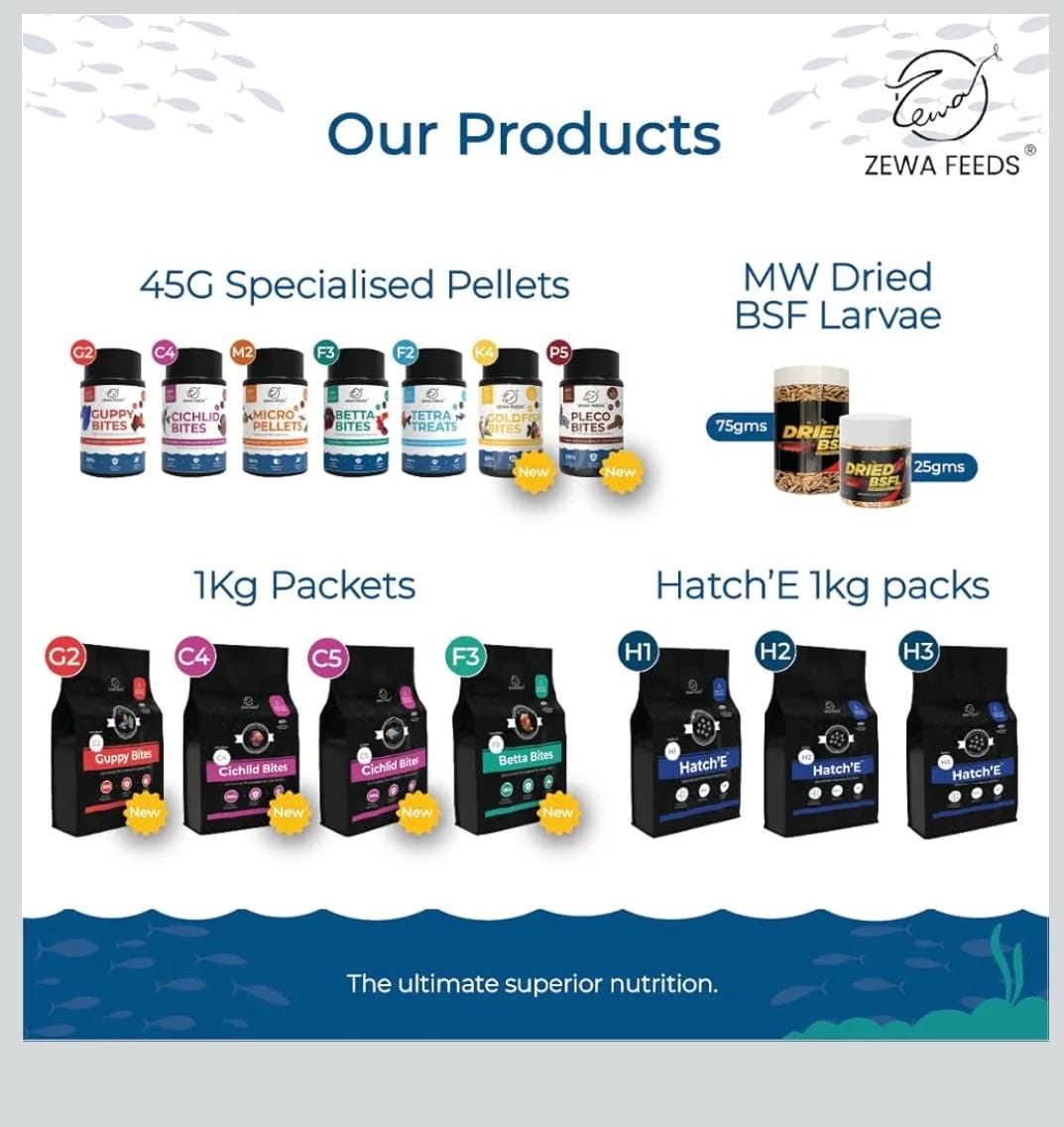 Betta Bites- Zewa Feeds